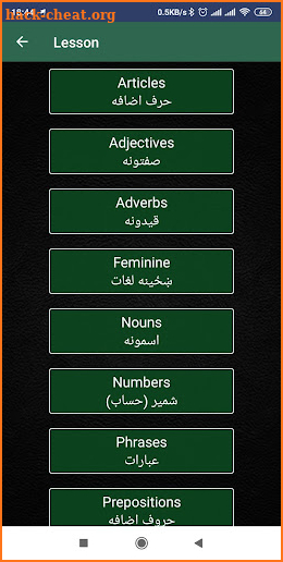 Learn English in Pashto screenshot