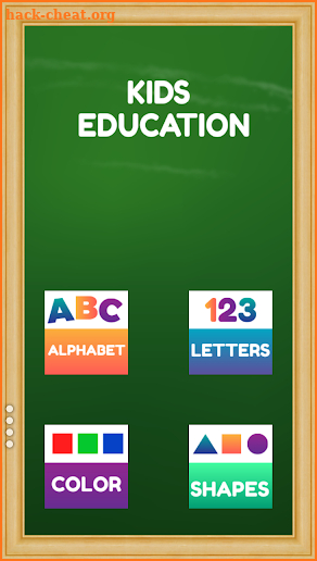 Learn English letters and numbers for children screenshot