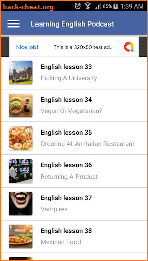 Learn English Podcast - English Speaking Audiobook screenshot