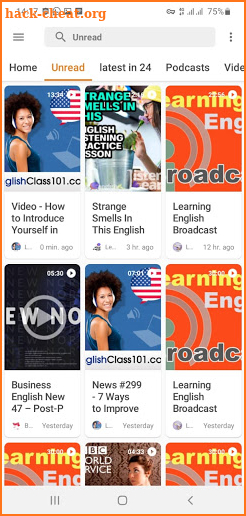 Learn English - Podcasts screenshot