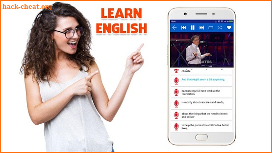 Learn English with TED Talks screenshot