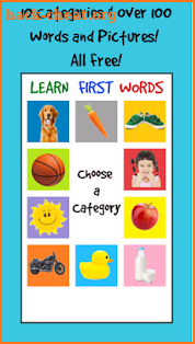 Learn First Words - Baby Flashcards screenshot