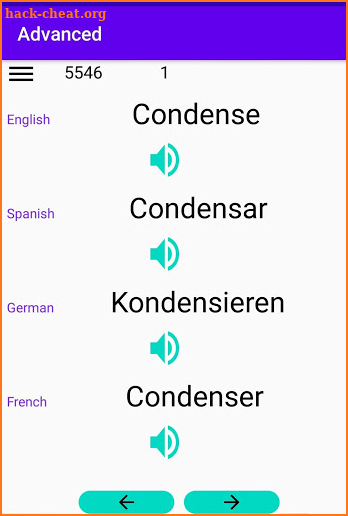 Learn Four Language(English,French,Spanish,German) screenshot