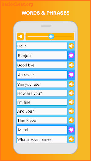 Learn French Language screenshot
