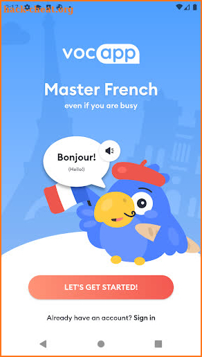 Learn French Vocabulary: Voc App French Flashcards screenshot