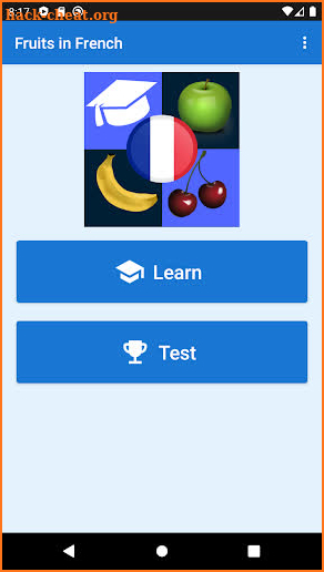 Learn Fruits in French screenshot