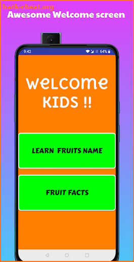 Learn Fruits Name for Kids screenshot