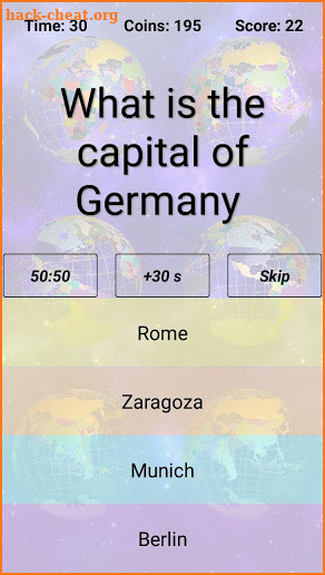 Learn Geography Trivia Quiz Game screenshot