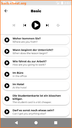 Learn German - Listening And Speaking screenshot