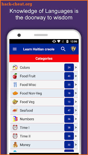 Learn Haitian Creole: Speak Haitian Creole Offline screenshot