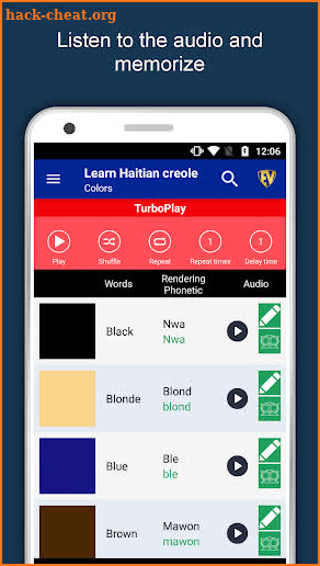 Learn Haitian Creole: Speak Haitian Creole Offline screenshot