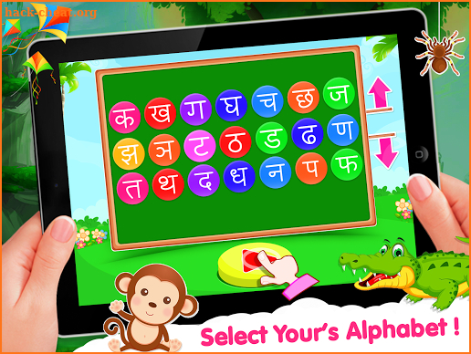 Learn Hindi Alphabets - Hindi Letters Learning screenshot