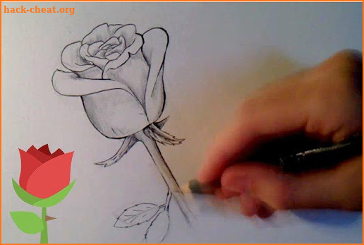 Learn How to Draw  a Rose 2018 screenshot