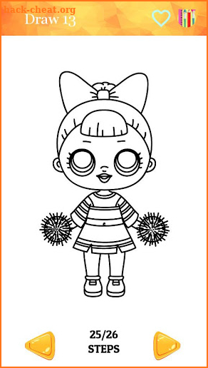 Learn How To Draw Dolls and Coloring screenshot