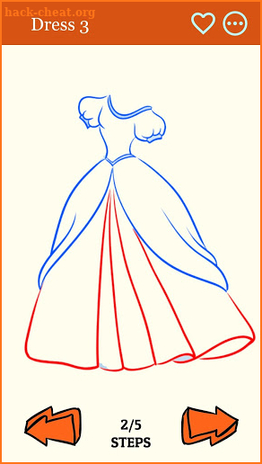 Learn How to Draw Fashion Dress Step by Step screenshot