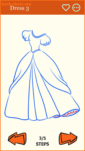 Learn How to Draw Fashion Dress Step by Step screenshot