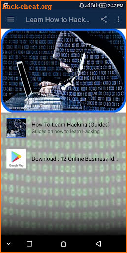 Learn How to Hack – (Guides) screenshot