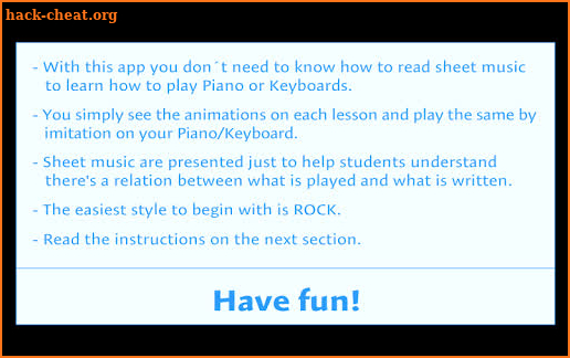 Learn how to play a REAL PIANO screenshot