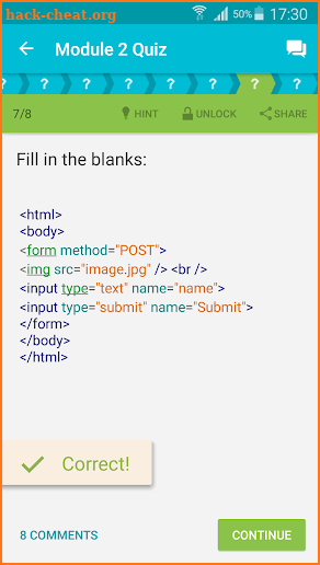 Learn HTML screenshot