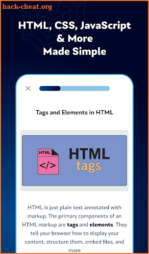 Learn HTML & Web Development screenshot