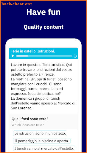 Learn Italian with Wlingua screenshot