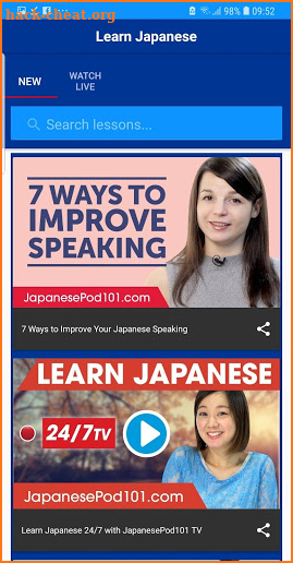 Learn Japanese with JapanesePod101 screenshot