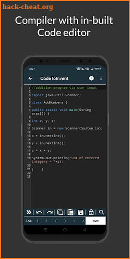 Learn Java Programming (Compiler Included) screenshot