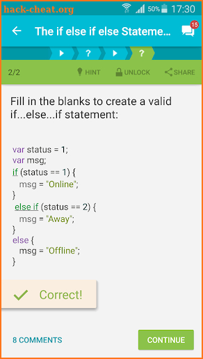 Learn JavaScript screenshot