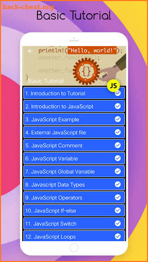 Learn JavaScript PRO : Offline Tutorial screenshot