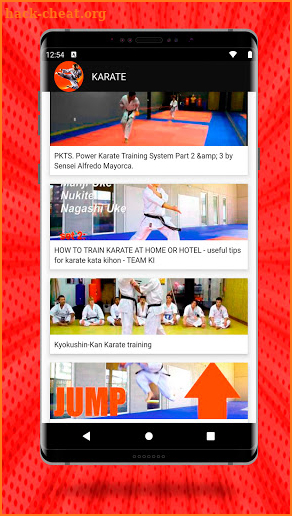 Learn Karate - Video Training Technical Classes screenshot