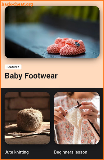 Learn Knitting and Crocheting for Beginners screenshot