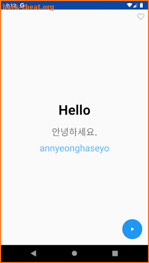 Learn Korean Phrasebook screenshot