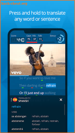 Learn Languages with Music screenshot
