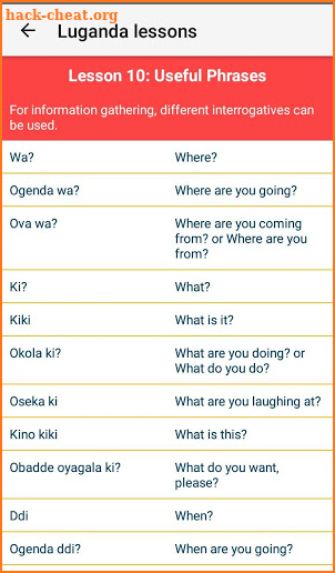 Learn Luganda Language screenshot