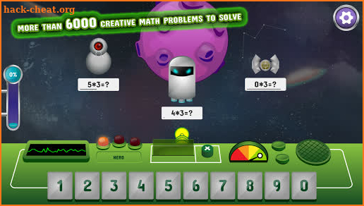 Learn Math - Space Math Hero screenshot