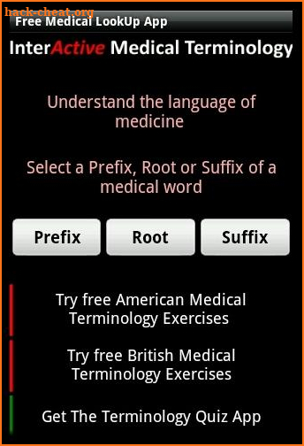 Learn Medical Terminology screenshot