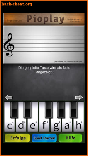 Learn music notes with Pioplay screenshot