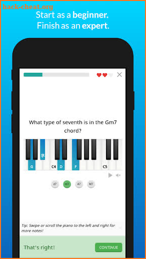 Learn music theory with Sonid screenshot