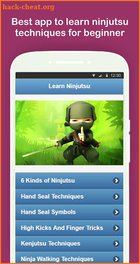 Learn Ninjutsu Techniques screenshot