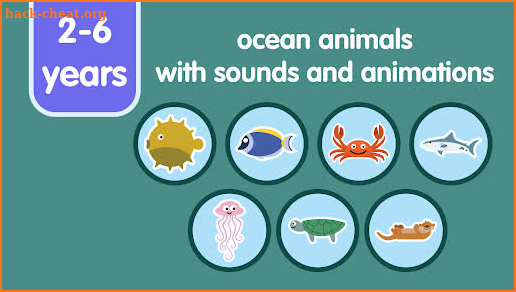 Learn Ocean Animals for kids screenshot