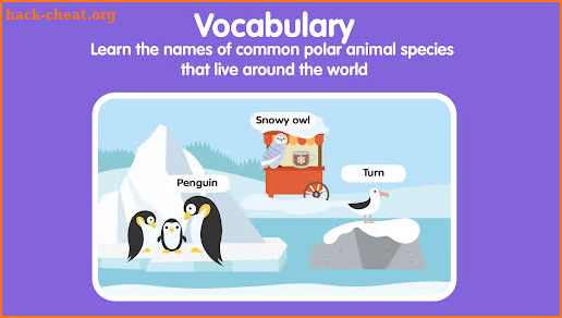 Learn Polar Animals for kids screenshot