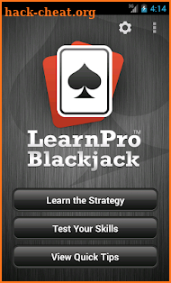 Learn Pro Blackjack Trainer - Casino Odds Strategy screenshot