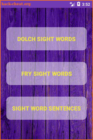 Learn Sight Words with Sentences screenshot