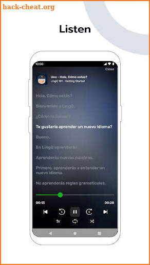 Learn Spanish Through Content screenshot