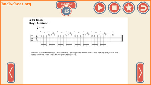 Learn Tapping for Guitar screenshot