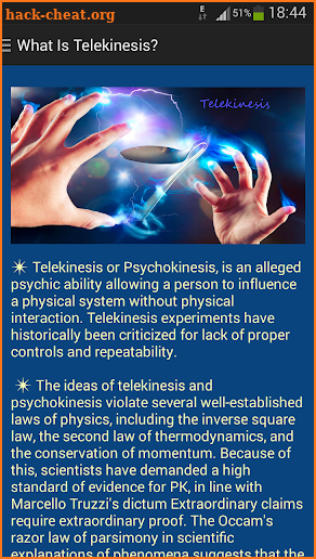 Learn Telekinesis (The Superpower) screenshot