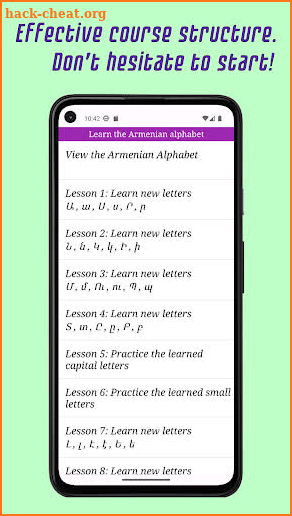 Learn the Armenian Alphabet screenshot