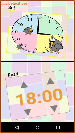 Learn the clock - with Rabel screenshot