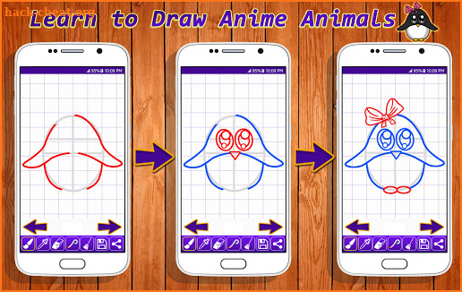 Learn to Draw Anime Animals screenshot
