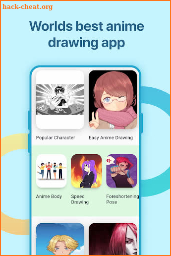Learn To Draw Anime App screenshot